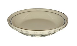 Longaberger Pottery Woven Traditions Pie Plate Heritage Blue 10 1/4” Wide - $372.18 MXN