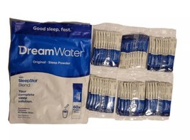 Dream Water Sleep Aid Powder Natural Flavor 60 Powder Sticks BB 05/09/24... - $32.66