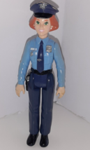 Playskool Dollhouse Doll Police Officer Red Head People In My Neighborhood - £9.29 GBP