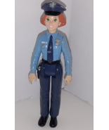 Playskool Dollhouse Doll Police Officer Red Head People In My Neighborhood - £9.30 GBP