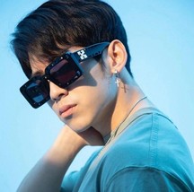 Glamour Designer Brand Sunglasses for Men and Women Square Gradient Fashion - $22.31