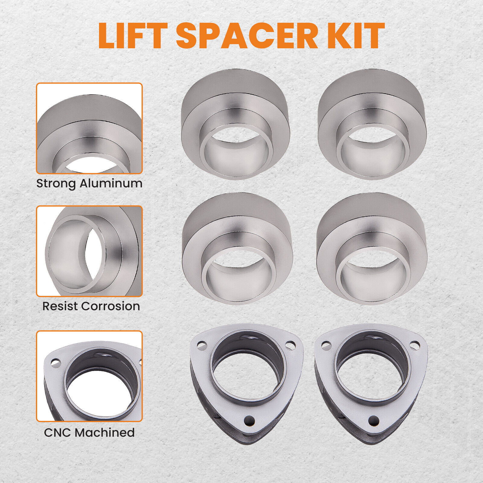 2'' Front & Rear Leveling Lift Kit For Geo Tracker for Suzuki Sidekick