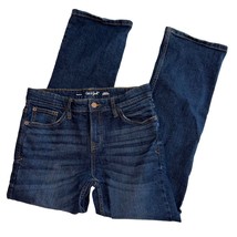 Cat &amp; Jack Dark Wash Bootcut Stretch Adjustable Waist Boys Jeans Size 14... - £5.52 GBP
