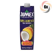 6x Cartons Jumex Coconut Pineapple Nectar Flavor Drink 33.8 Fl Oz Fast S... - £32.74 GBP