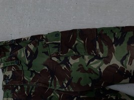 Vintage Netherlands Dutch Woodland Camouflage Field Cargo Cut Off Shorts 30x14 - £52.10 GBP