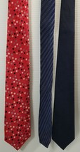 M) Lot of 5 Men&#39;s Neckties Neck Ties Dress Formal Work Wear - £7.64 GBP