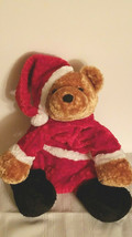 Christmas Mary Meyer Kringles 15&quot; Floppy Santa Bear - NWT - $19.99