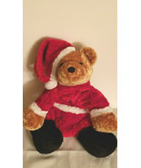 Christmas Mary Meyer Kringles 15&quot; Floppy Santa Bear - NWT - $27.42 CAD