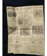 1950&#39;s Cliff House Gift Shop Order Form *Nice Condition/Some Wear* j1 - €8,61 EUR