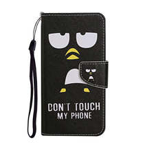 Anymob Samsung Facial Expression Phone Cases Leather Flip Stand Cover - £22.83 GBP