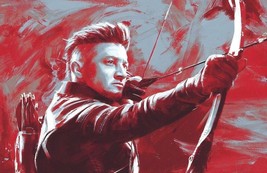 Avengers 4 End Game Movie Poster Hawkeye Ronin Clint Barton Art Film Print 24x36 - £9.51 GBP+