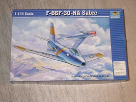 Trumpeter 1/144 F-86F-30-NA Sabre Jet Aircraft Model Kit - 01320 Sealed ... - $14.99