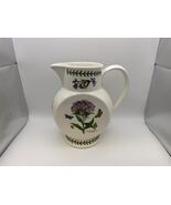Portmeirion BOTANIC GARDEN Sweet William Pansy 40 oz Coral Jug / Pitcher - $1,298.06 MXN