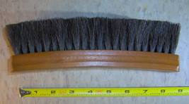 Pro LARGE Shine Brush for Shoe Boot 8&quot; Black Dark 100% HorseHair Bristle... - $819.41 MXN