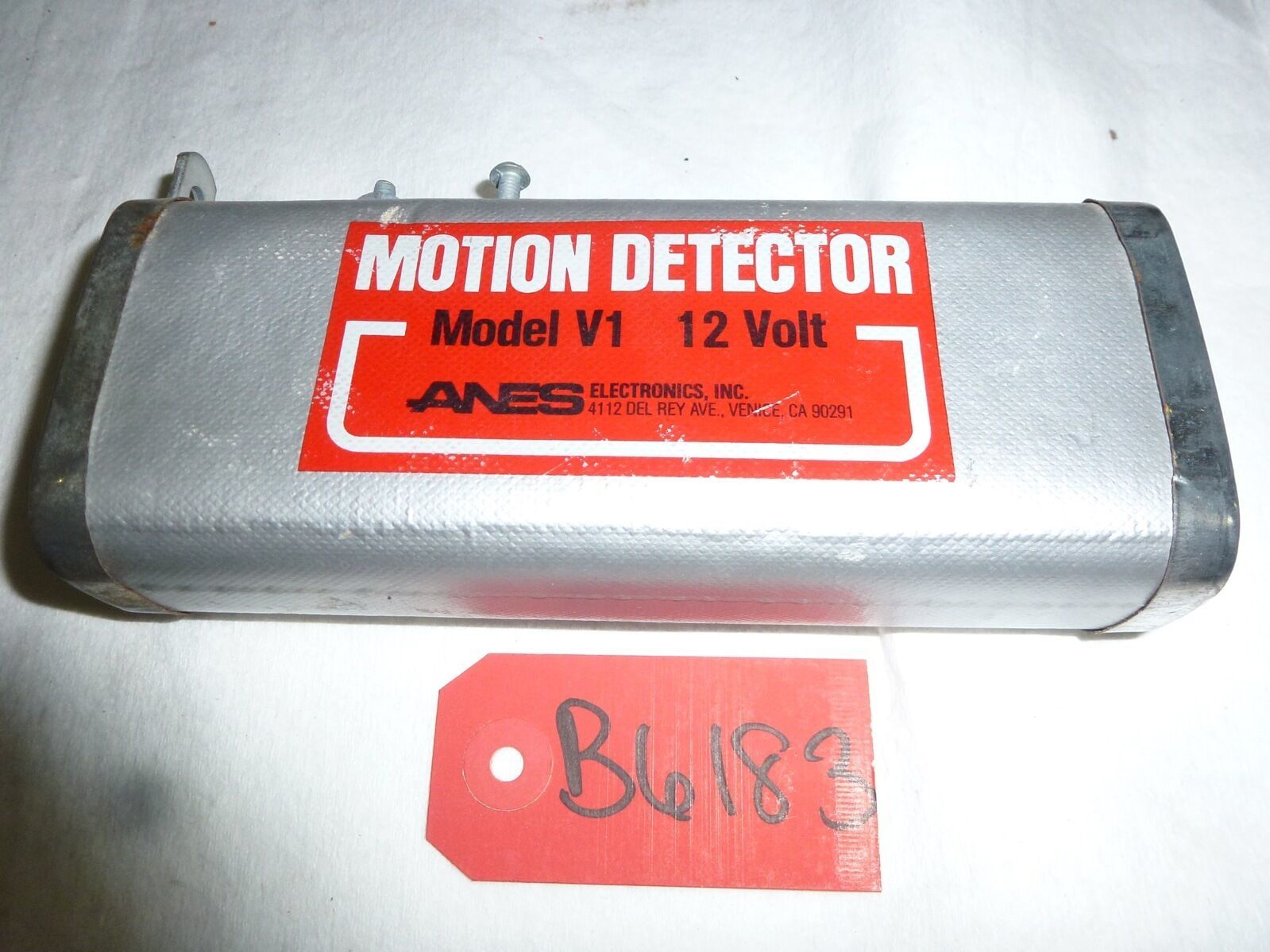 Anes 12V Motion Detector, Model V1 - $92.00