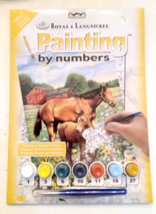 Royal Langnickel Paint By Numbers Art Kit Horse In Field Colt 2014 New Old Stock - £7.70 GBP