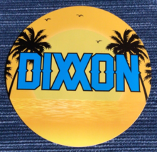 Dixxon Round Sticker Ocean Flannel 3&quot; ~884A - £8.43 GBP