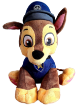 Paw Patrol Chase Plush Nickelodeon Police Dog Stuffed Animal Toy 15&quot; Tall Blue - £10.24 GBP