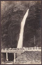 Horsetail Falls, OR - Columbia River Highway RPPC 1920s Cross &amp; Dimmitt #416 - £9.62 GBP