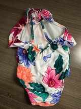 Old Navy Floral Design Swimsuit Baby&#39;s 18-24 Months - £7.91 GBP