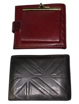 Lot of 6 Leather Wallets & Key Holders Mundi Ben Sherman Travel Princess Gardner image 4