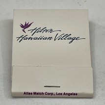 Vintage Matchbook Cover  Hilton Hawaiian Village  Honolulu, Hawaii gmg unstruck - £9.69 GBP