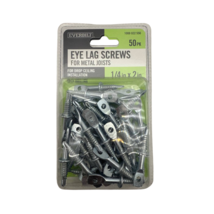 Everbilt Eye Lag Screws 14 x 2 Inch Stainless Steel 50 Pack Drop Ceiling... - $33.00 CAD