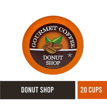 Donut Shop Coffee Single Serve K Cups 20 Cups Roasted Fresh Weekly - £11.96 GBP
