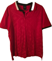 Armani Exchange Mens Shirt, Short Sleeve, Polo, Golf Shirt, Red, Size XL - £26.79 GBP