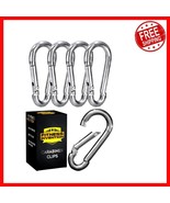 Heavy-Duty Carabiner Clips 5-Pack – Perfect for Camping, Keys &amp; Everyday... - $42.68 CAD