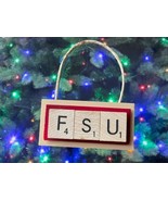 FSU Florida State University Seminoles Christmas Ornament - £7.56 GBP