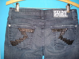 Rock &amp; Republic Kasandra Jeans Accomplice Foe Size 26 Made in USA - £89.91 GBP