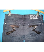 Rock &amp; Republic Kasandra Jeans Accomplice Foe Size 26 Made in USA - $2,193.57 MXN
