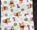 Winnie the Pooh Baby Blanket Hunny Piglet Disney Green Cream - £47.84 GBP