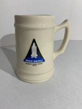 Nasa Vintage Space Shuttle Kennedy Space Center Florida Mug Stein - £11.35 GBP