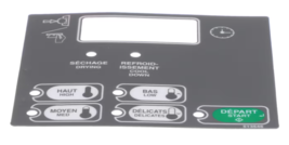 Alliance Laundry Systems 513546, Overlay, Control Label, French/English - $35.02