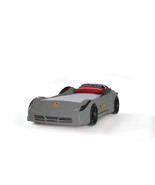 TT Grey Twin Car Bed, Remote Control, LED Lights, Premium Rear Seat - $24,085.15 MXN
