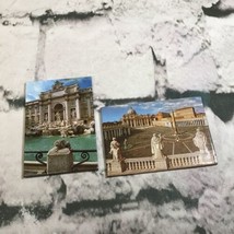 Roman Greek Scenic Refrigerator Magnets Lot of 2 - $6.92