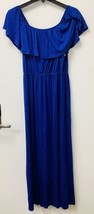 Olivia Tulle- Royal Blue/ Indigo Dress- Style KD1029- Ladies Size Large - £15.43 GBP