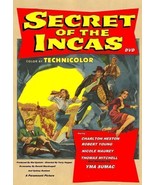 Secret Of The Incas 1954 DVD Charlton Heston - $9.99