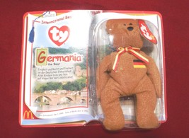 Germania the Bear McDonald&#39;s Ty Teenie Beanie SuperStar 2000 - $0.01