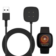 Cable for Fitbit Sense 2, 3 - Versa 3, 4 smart watch, fast USB charging - £9.39 GBP