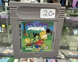 Bart Simpson&#39;s Escape From Camp Deadly (Nintendo Game Boy) Tested! - $14.58