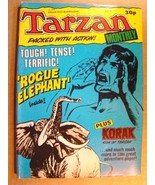TARZAN 4 E.R. BURROUGHS ROGUE ELEPHANT UK ED KORAK 1978 - $127.70 MXN