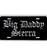 YOUR NAME Car Tag Deep Engraved In Old English Black Aluminum License Pl... - £15.64 GBP
