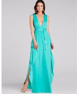 NWT  AUTH BCBG Maxazria SUZANNE SLEEVELESS TIE-WAIST GOWN $368 - $101.87 CAD