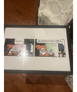 MacNelly Comic Framed &amp; Signed!! Shoecomics.com - $275.81 CAD