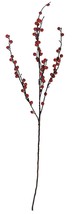 Red Berry Spray: 7 X 17.75 Inches, 35 Tips - $15.09