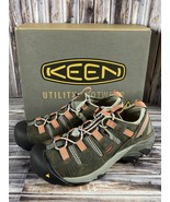 KEEN 1015393M Atlanta Cool Soft Toe ESD Safety Shoes Boots Gargoyle Womens 8.5M - $99.99