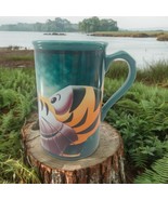 Disney Tigger Bumblebee Tall Green All Over Coffee Cocoa Mug - $442.66 MXN